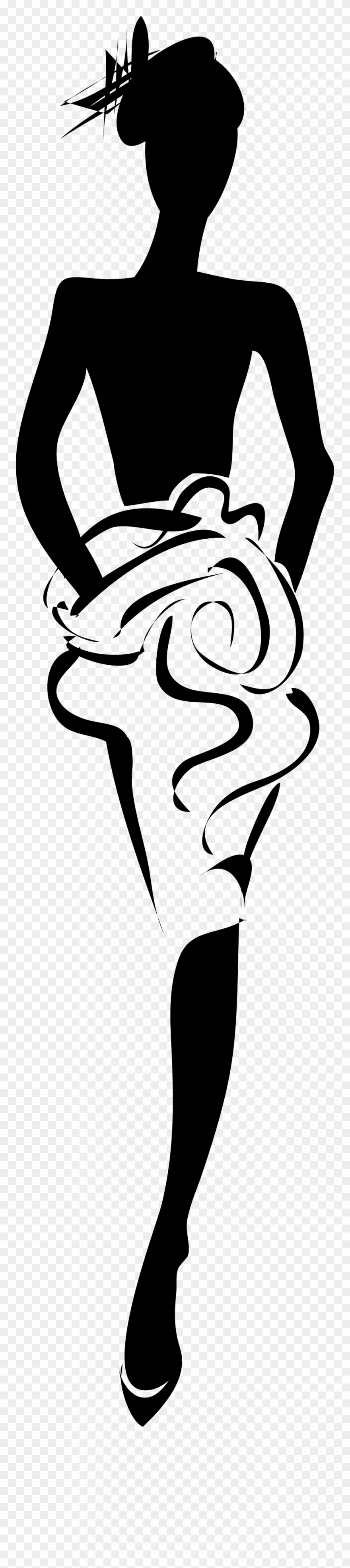 In This Section - Dibujos Blanco Y Negro Modelo Clipart