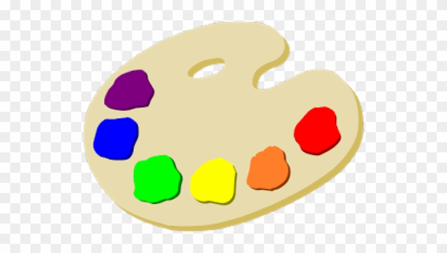 Painting Clipart Paint Tray - Art Paint Thing - Png Download