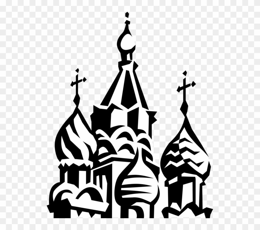 St Basil S Cathedral - Russian Buildings Clipart (#701445) - PinClipart