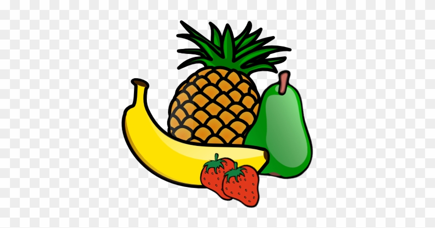 Free Images At Clker Com Vector Clip - Pineapple For Kids - Png Download