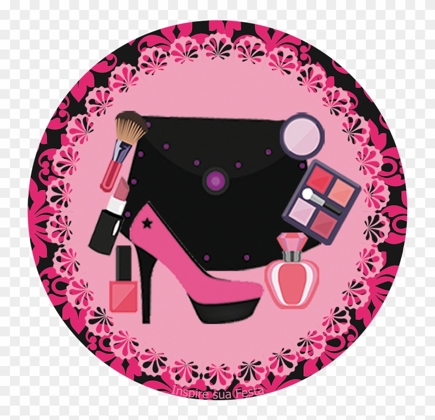 Up Theme, Inspire Sua Festa, Fashion Show Makeup, Party - Topper De Maquiagem Para Imprimir Clipart