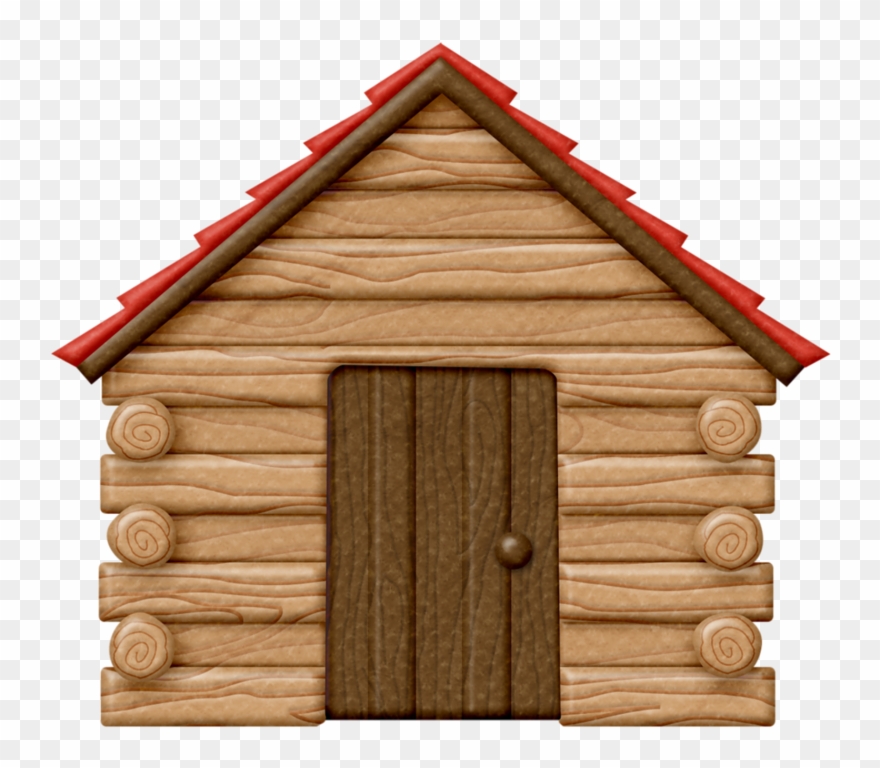 Casa De Madeira Tres Porquinhos Clipart