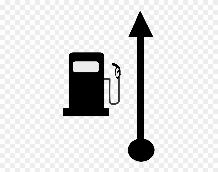 Tsd Gasoline Pump Is On Your Left - Clip Art Gas Station - Png Download