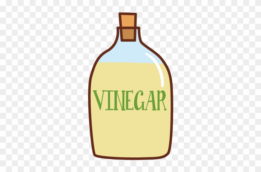 Cashier Clipart Casher - Bottle Of Vinegar Clipart - Png Download