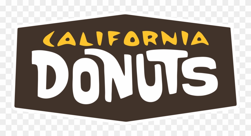 Doughnut Clipart Doughnut Shop - California Donuts Logo - Png Download