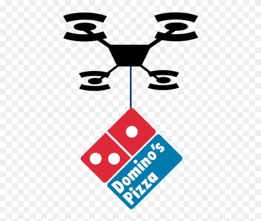Dominos Drone Delivery In Pakistan - Dominos Pizza Clipart