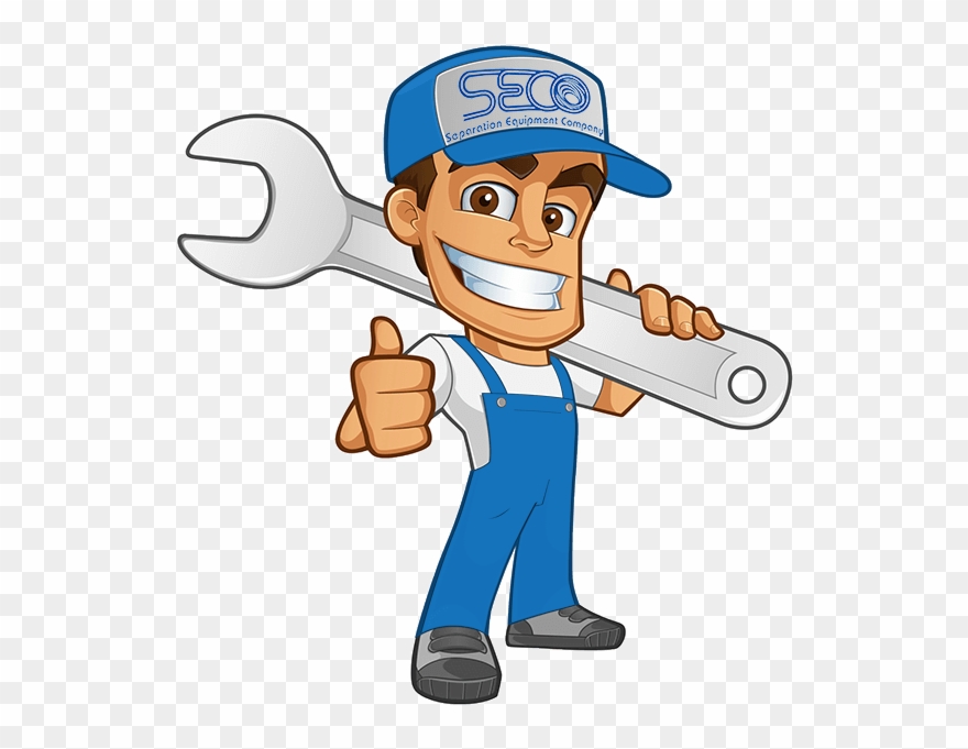 Parts And Service - Window Cleaning Cartoon Clipart