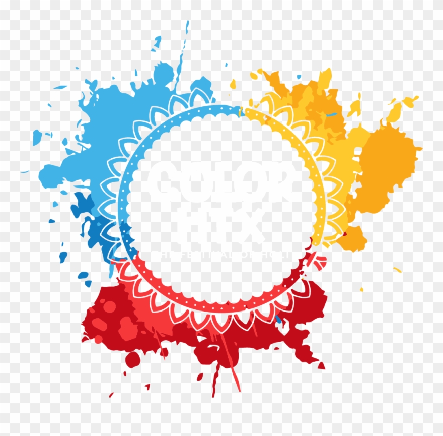 Download Breathing Clipart Visible - Festival Of Colors Logo - Png Download