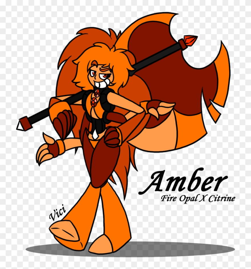 Clipart Library Library Steven Universe Amber Ref - Wiki - Png Download