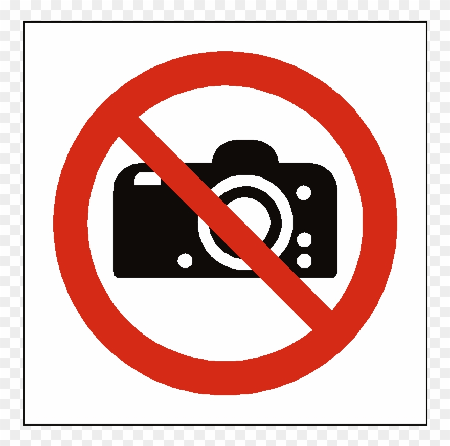 No Photography Symbol Clipart