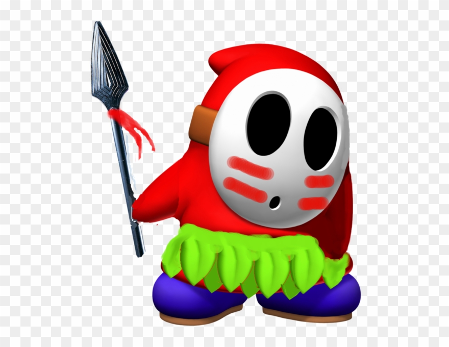 Spear Guy - Spear Guy Yoshi's Island Clipart