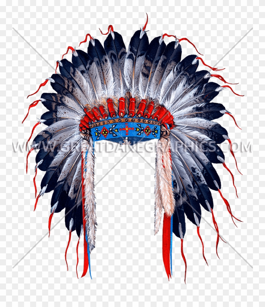Svg Freeuse Stock Indian Head Dress - Native American Headdress No Background Clipart