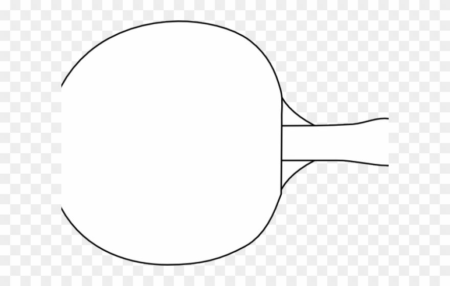 Ping Pong Clipart Racket - Ping Pong - Png Download