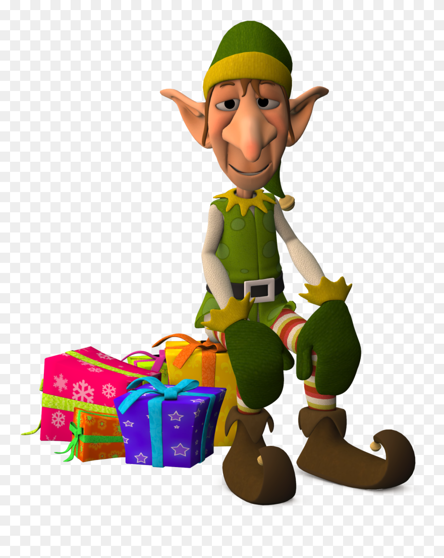 Eleven-553756 - Funny Elf Clipart