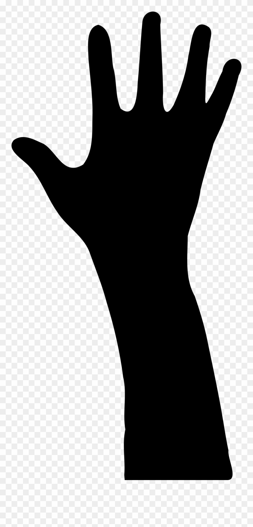 Big Image - Clip Art Hands Arm - Png Download