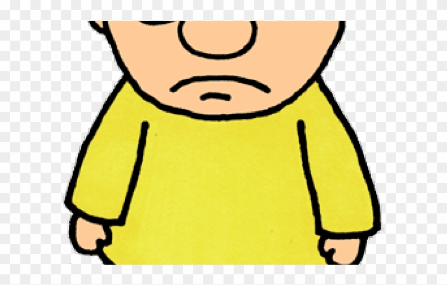 Gloomy Clipart Depressed Person - Person Clip Art - Png Download