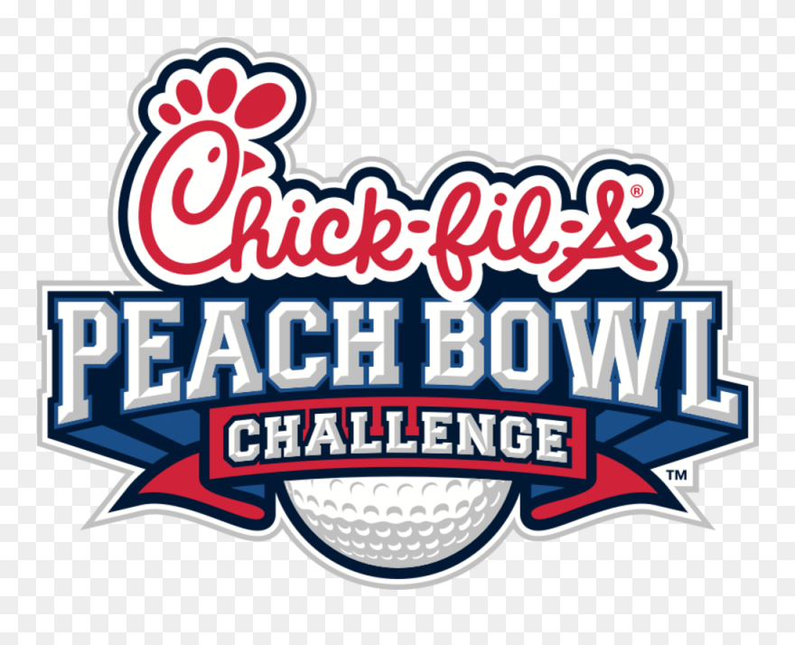 Tournaments Chick Fil A Peach Bowl Challenge - Chick Fil A Peach Bowl 2018 Clipart
