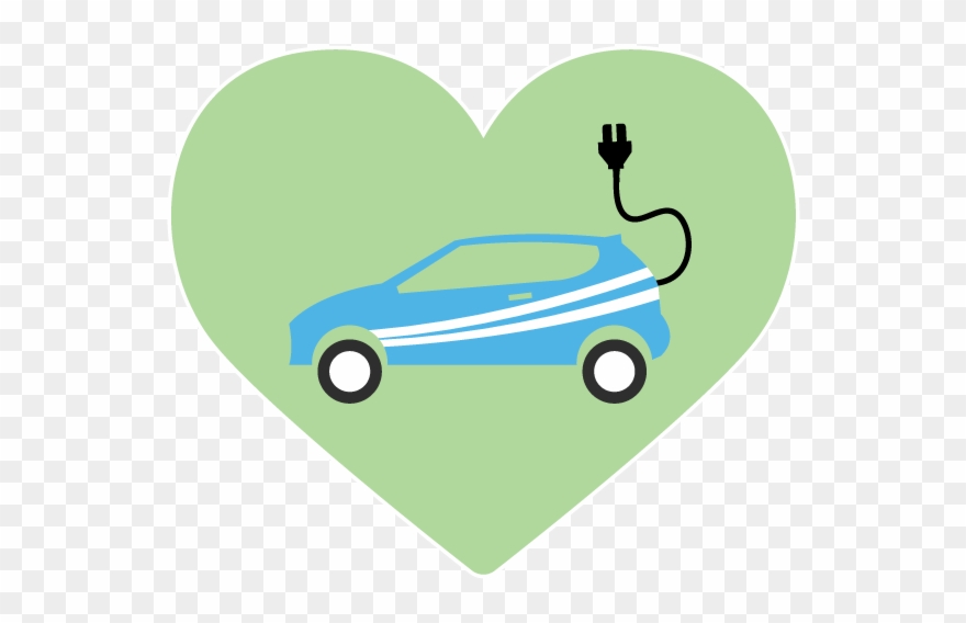 Participate In The Electric Vehicle Charging Station - Illustration Clipart