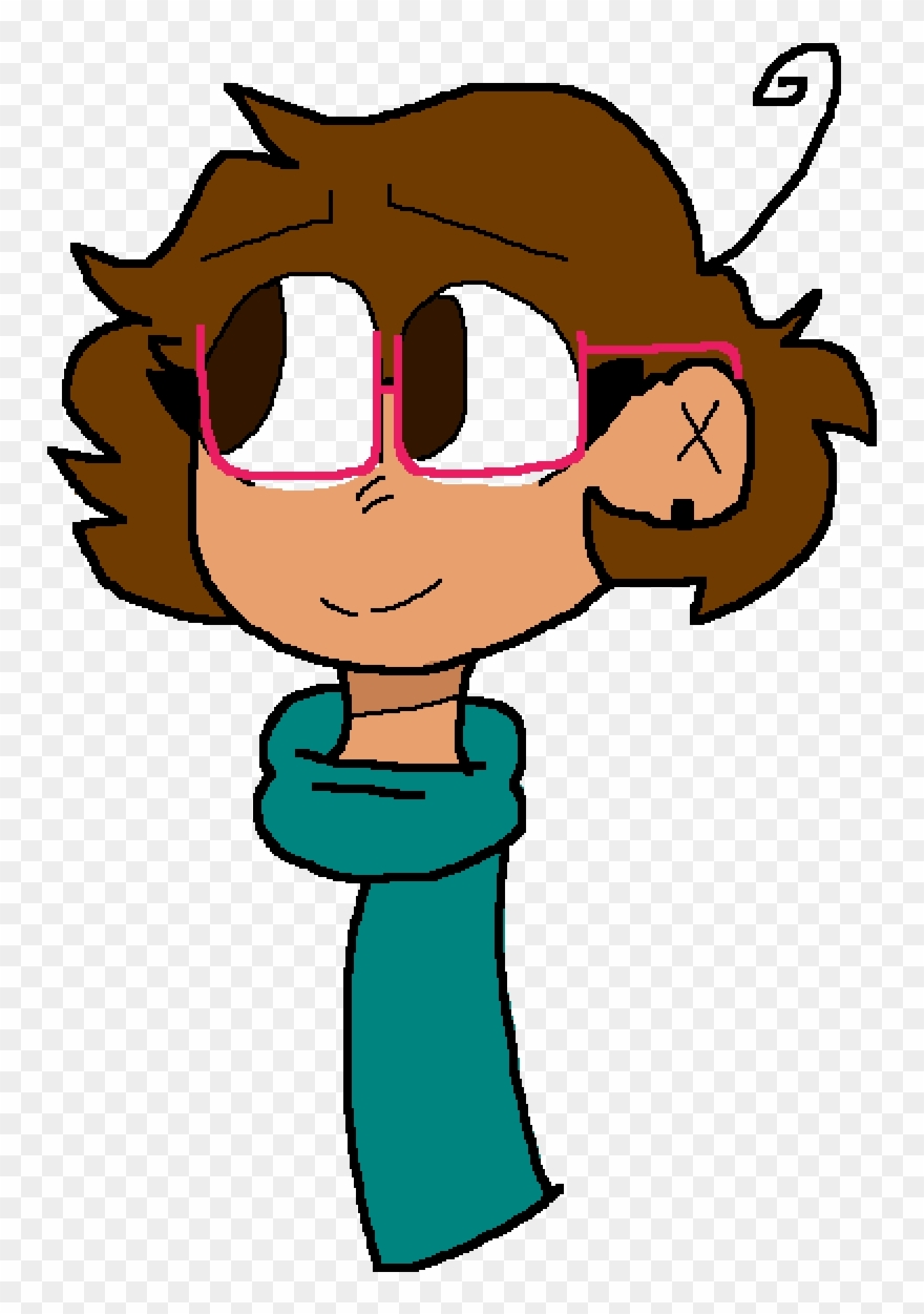 Scarf Girl - Cartoon Clipart