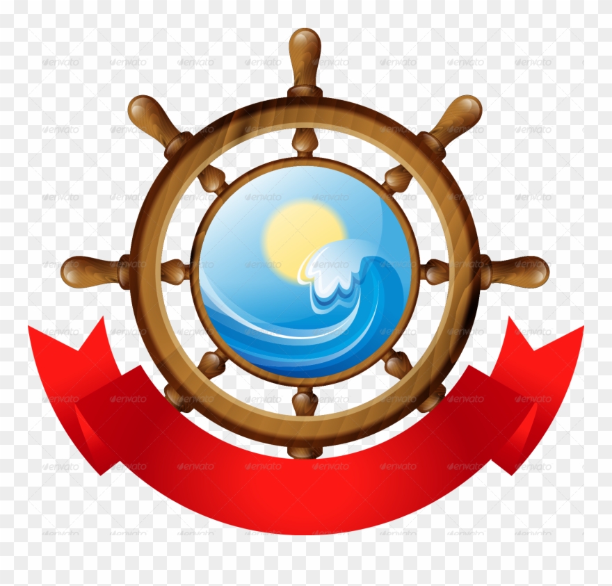 Ship Wheel Clipart Ship's Wheel - Ship Wheel - Png Download