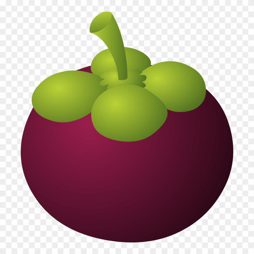Mangosteen Printout Orange Fruit, Fruit Clipart, Clip - Mangosteen Png Transparent Png