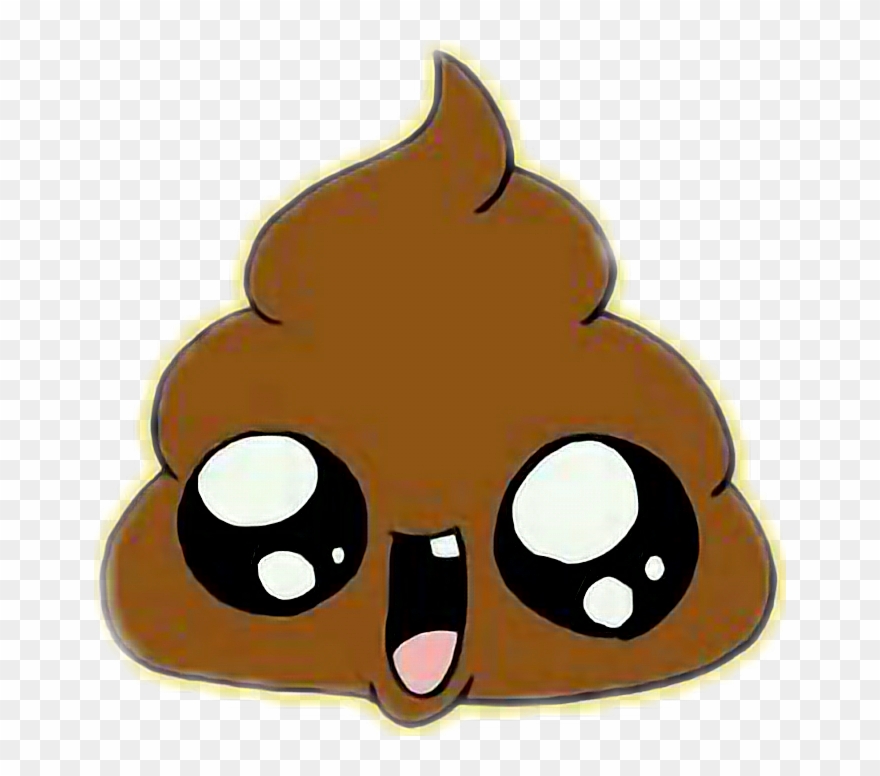 Hamster Clipart Tooth Cute - Dibujos Kawaii De Cacas - Png Download