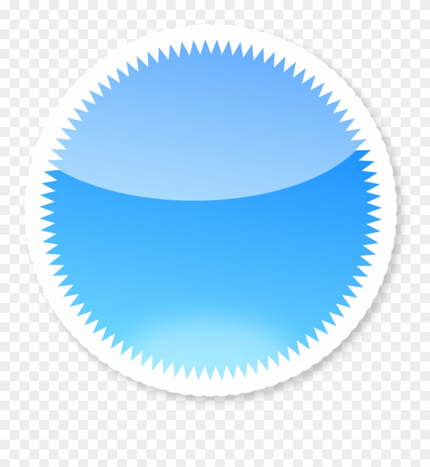 Blue Badge Png Clipart - Png Round Badge Design Transparent Png