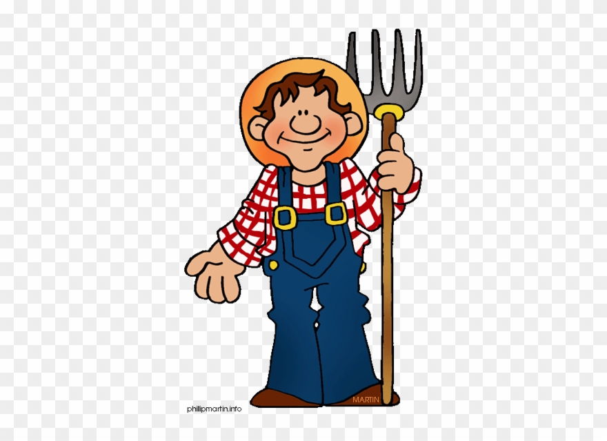 Agriculture Farmer Clip Art Cartoon Transprent Png - Mr Jones Animal Farm Drawing Transparent Png