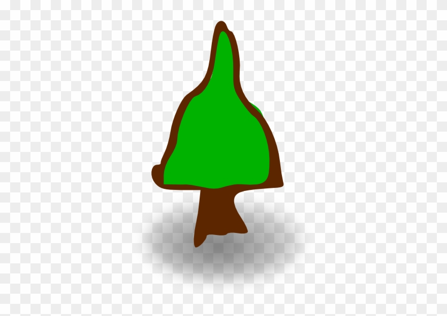 Cartoon Green Evergreen Transparent Image Pinterest - ต้นไม้ การ์ตูน Png Clipart