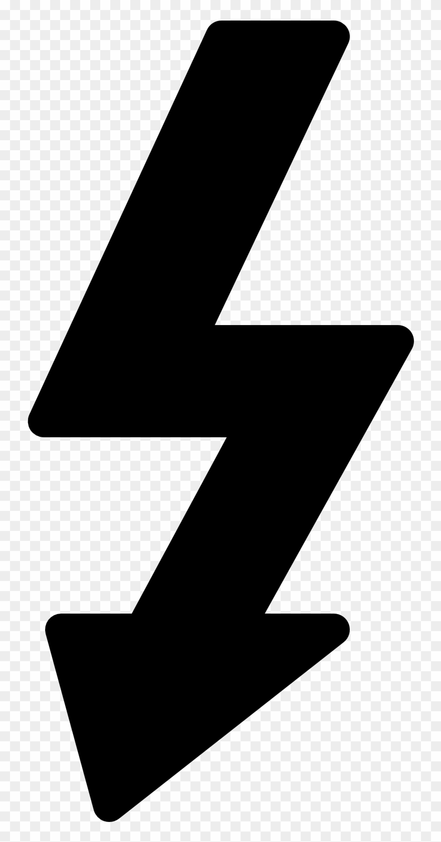 Collection Of Arrow High Quality Free - Electricity Black And White Clipart