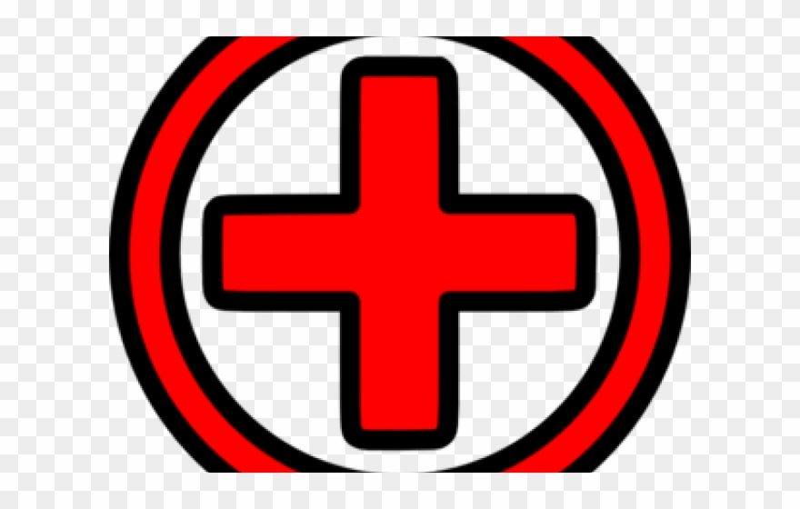 Medicine Clipart Healthcare Cross - Transparent Png First Aid Clipart