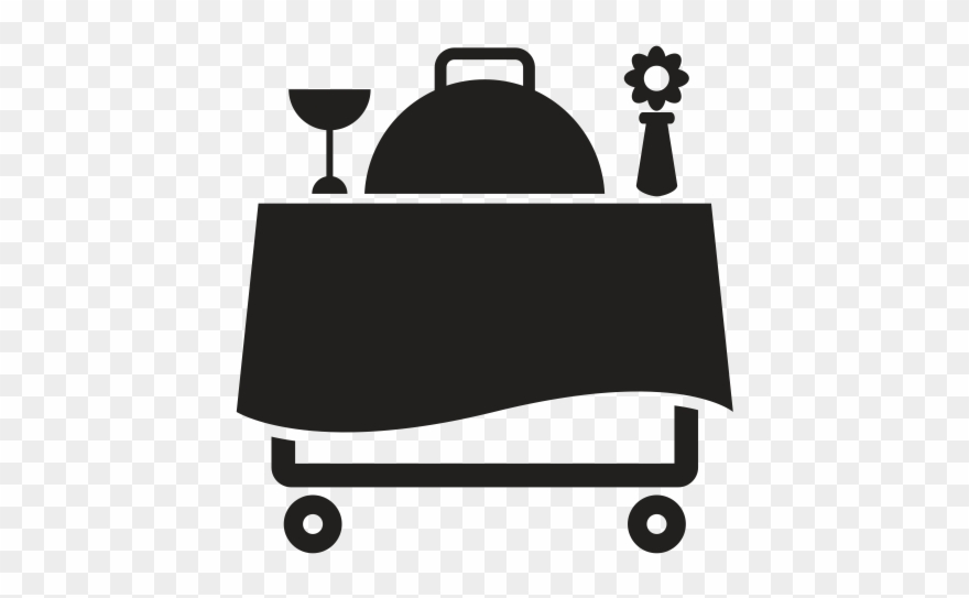 Services - Room Service Clipart - Png Download