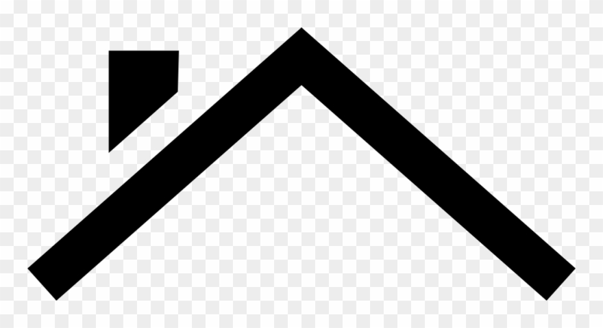 Roof Clipart Svg - House Roof Icon Png Transparent Png