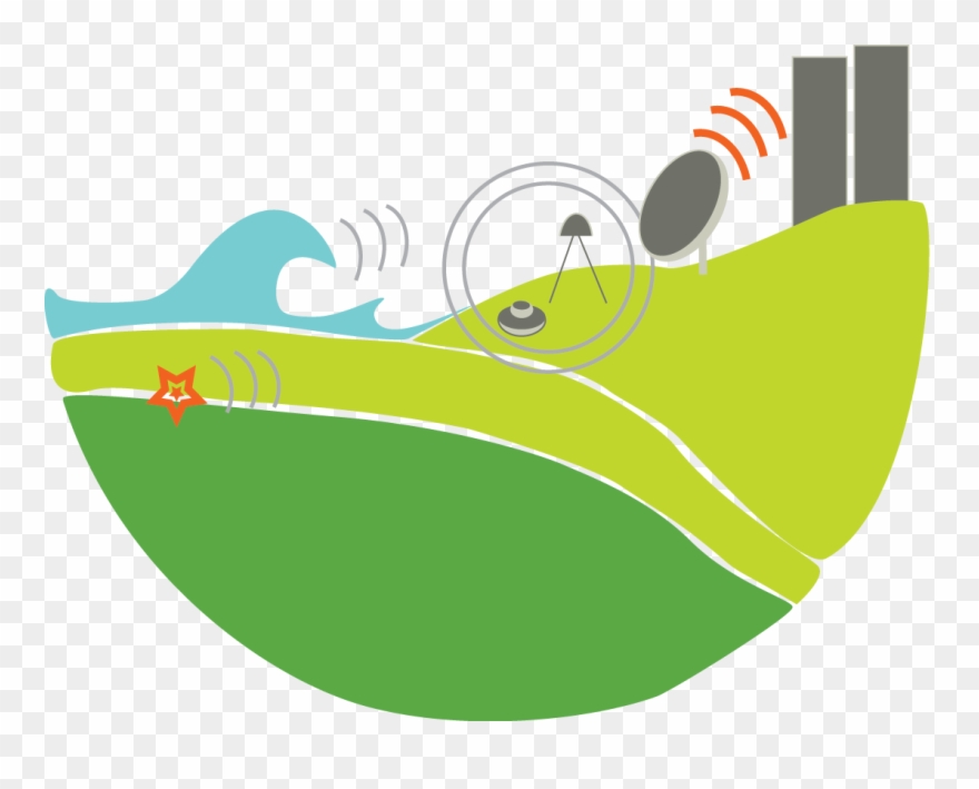 Stations Could Provide Effective Early Hazard Warnings - Graphic Design Clipart