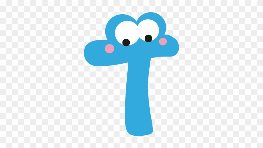 T Wall Adhesive Letters For Kids Rooms - Child Clipart