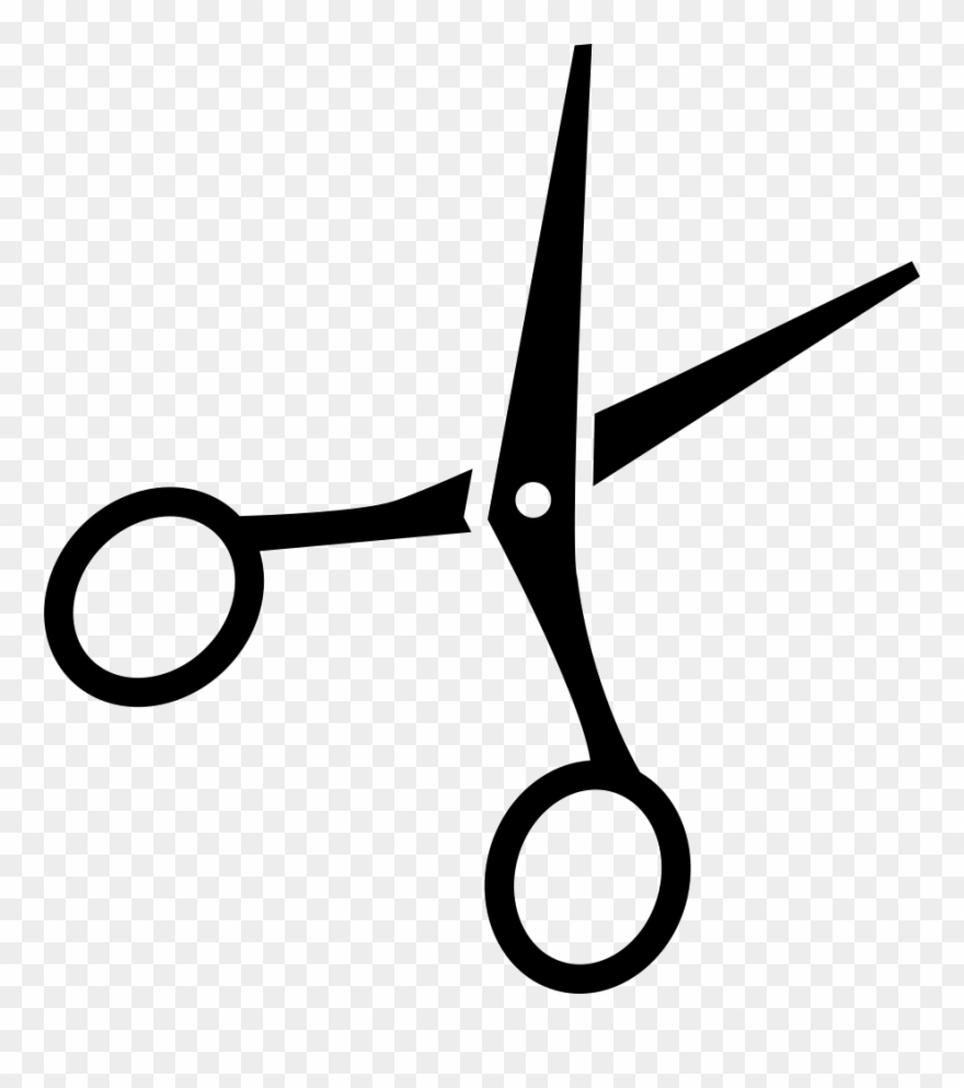 Open Scissors Svg Png Icon Free Download - Tijeras De Peluqueria Abiertas Clipart