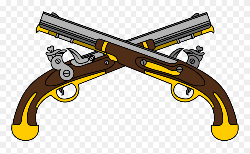 Military Police Corps Army Pistol - Mp Harpers Ferry Pistols Clipart