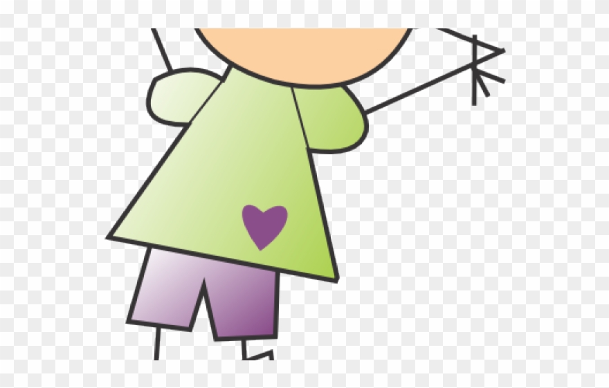 Jump Clipart Woman - Jumping Stick Figure Girl - Png Download