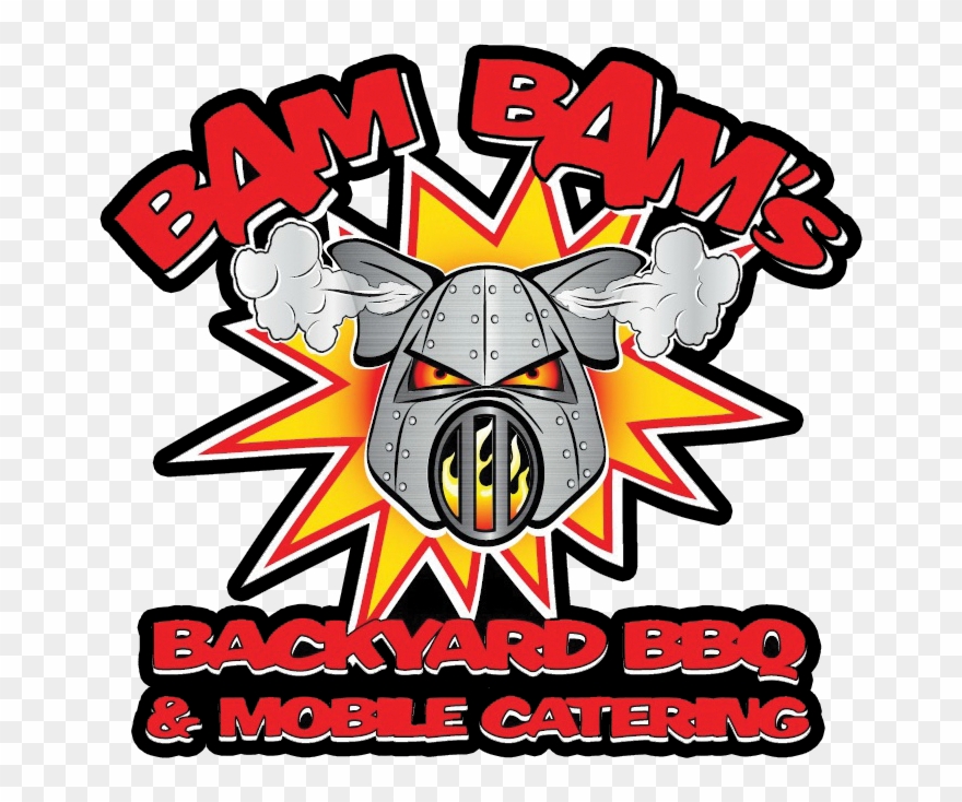 Logo2 - Bam Bam's Backyard Bbq Clipart