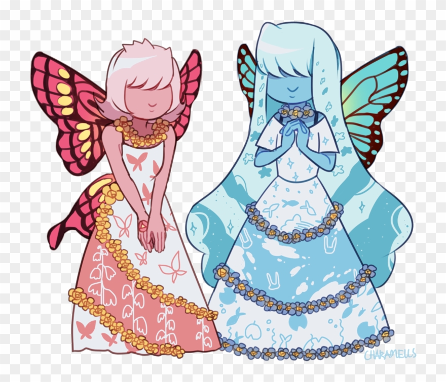 Pretty And Beautiful Fairy Gems - Steven Universe Clipart