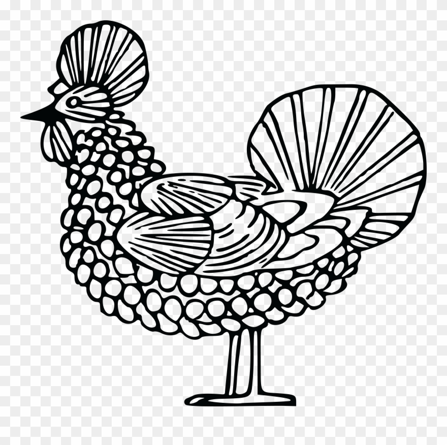 Free Clipart Of A Chicken - Clip Art - Png Download