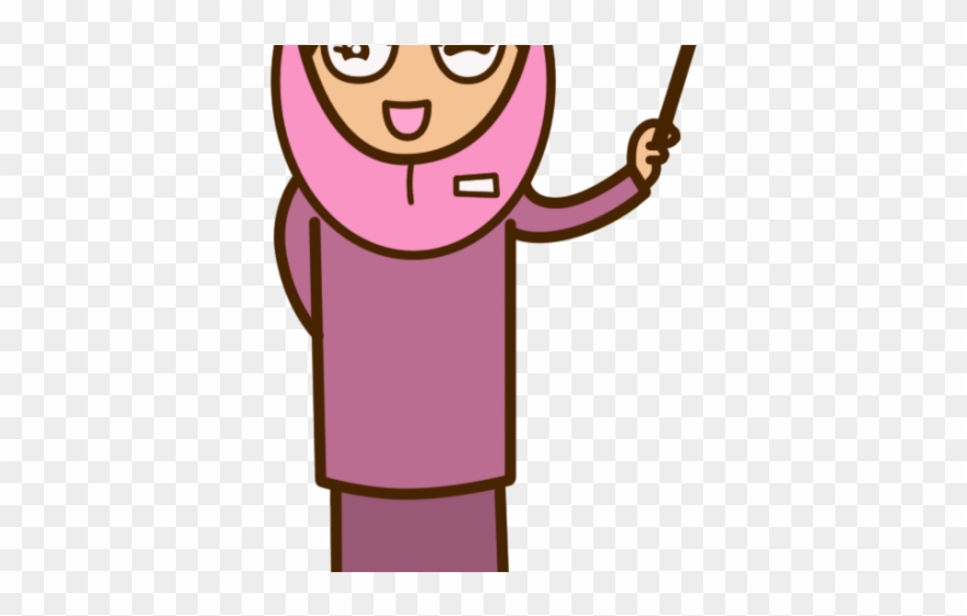 Bocah Clipart Cikgu - Animasi Guru Bergerak Untuk Powerpoint - Png Download