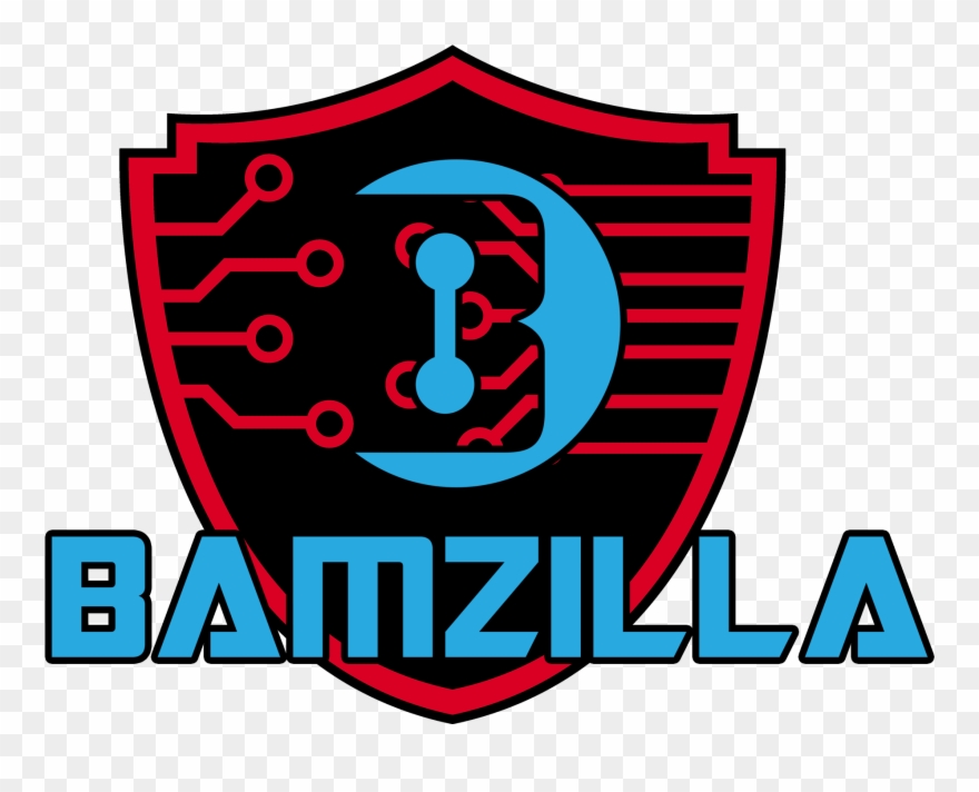 “bamzilla Gaming” Logo Mockup - Emblem Clipart