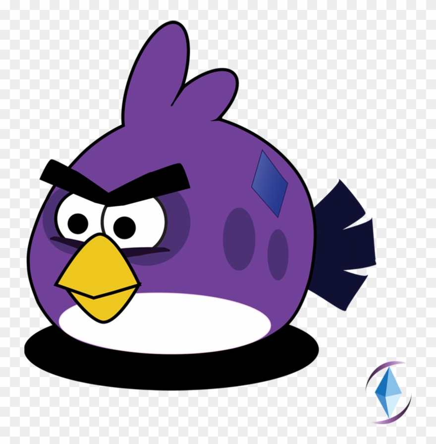 Angry Mystiris Purple Bird Noah S Wiki - Purple Angry Bird Png Clipart