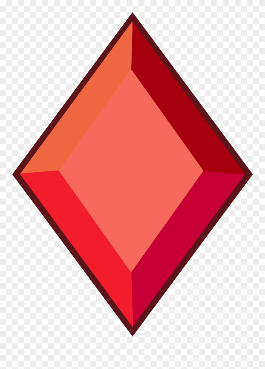 Diamond Clipart Red Diamond - Steven Universe Red Diamond Gemstone - Png Download