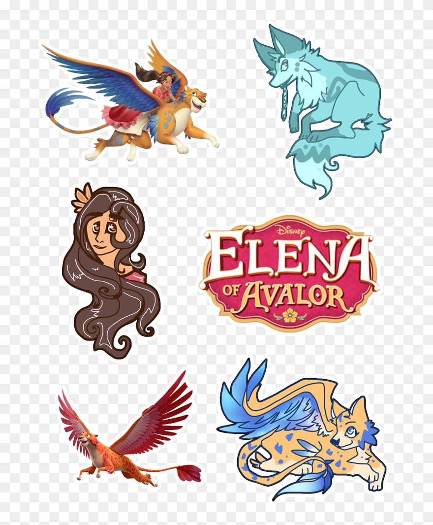 “ My Complete Elena Of Avalor Sticker Sheet I Own A - Elena Of Avalor Coloring Book: Coloring Book Clipart