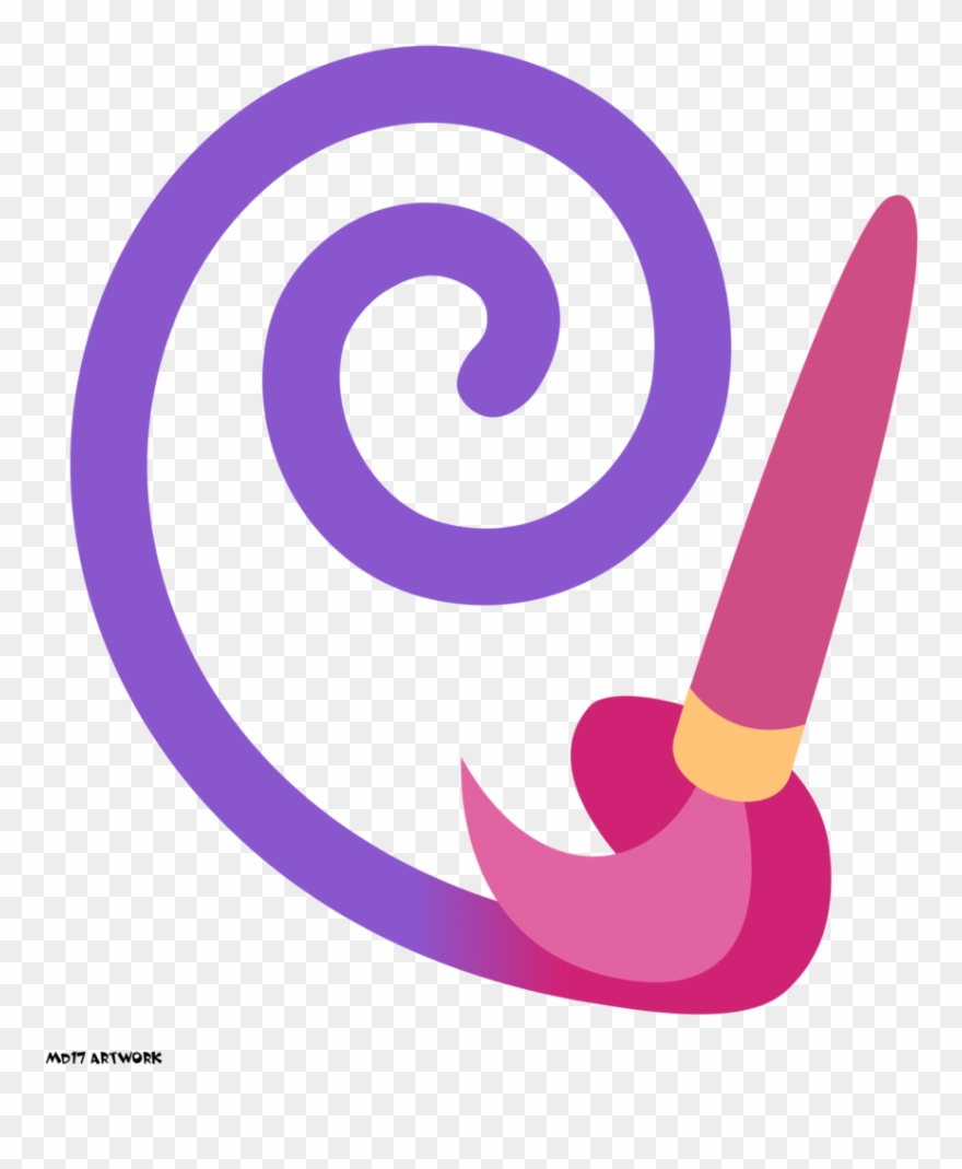 Artist Mandash Cutie Mark Only Fame - Mlp Toola Roola Coconut Cream Clipart