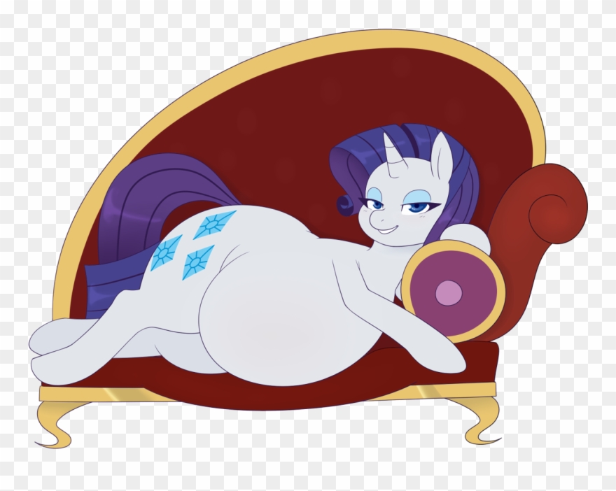 Redintravenous, Bedroom Eyes, Belly, Chubbity, Chubby, - Rarity Weight Gain My Little Pony Fat Clipart