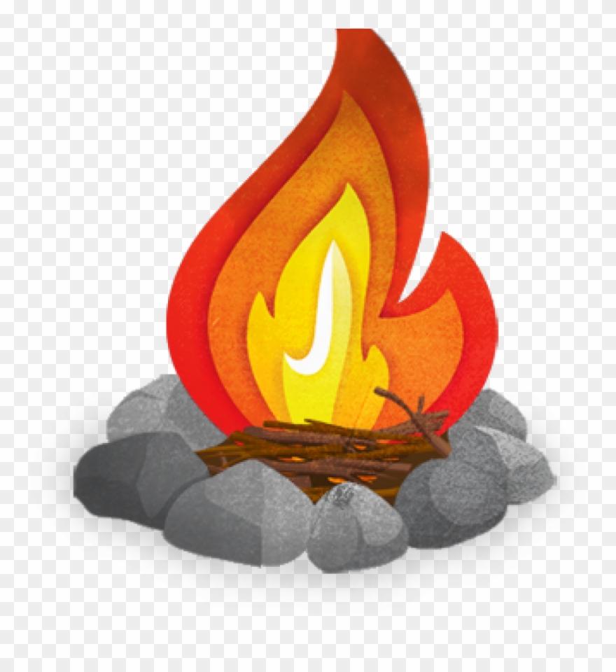 Marshmallow Clipart Campfire - Imagenes De Campfire - Png Download