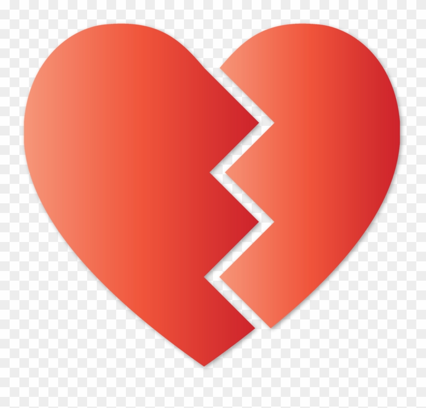 Coeur Brisé Png Clipart